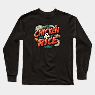 Chicken and Rice Long Sleeve T-Shirt